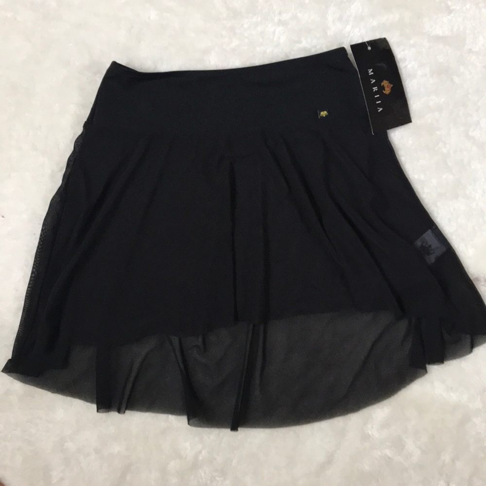 Mariia Womens "Polina" Mesh Pull On Ballet Skirt